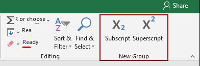 Hướng dẫn chèn chỉ số trên và dưới trong Excel